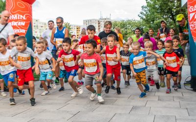 Újbudai Családi futóverseny a Bikás parkban a nyár derekán